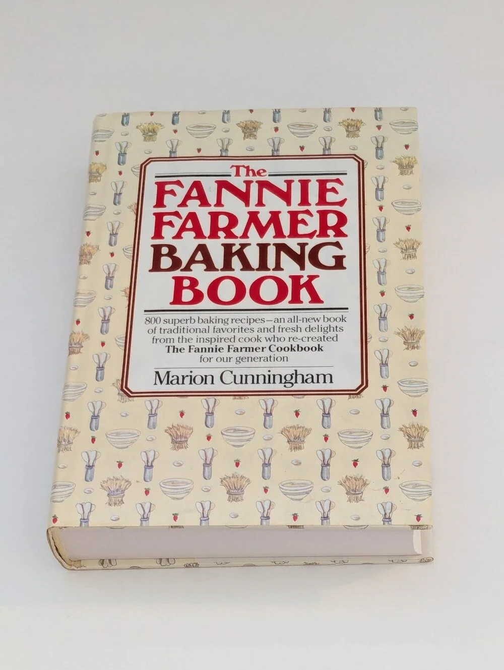 The Fannie Farmer Baking Book, First Edition, 1984, Very Good Condition